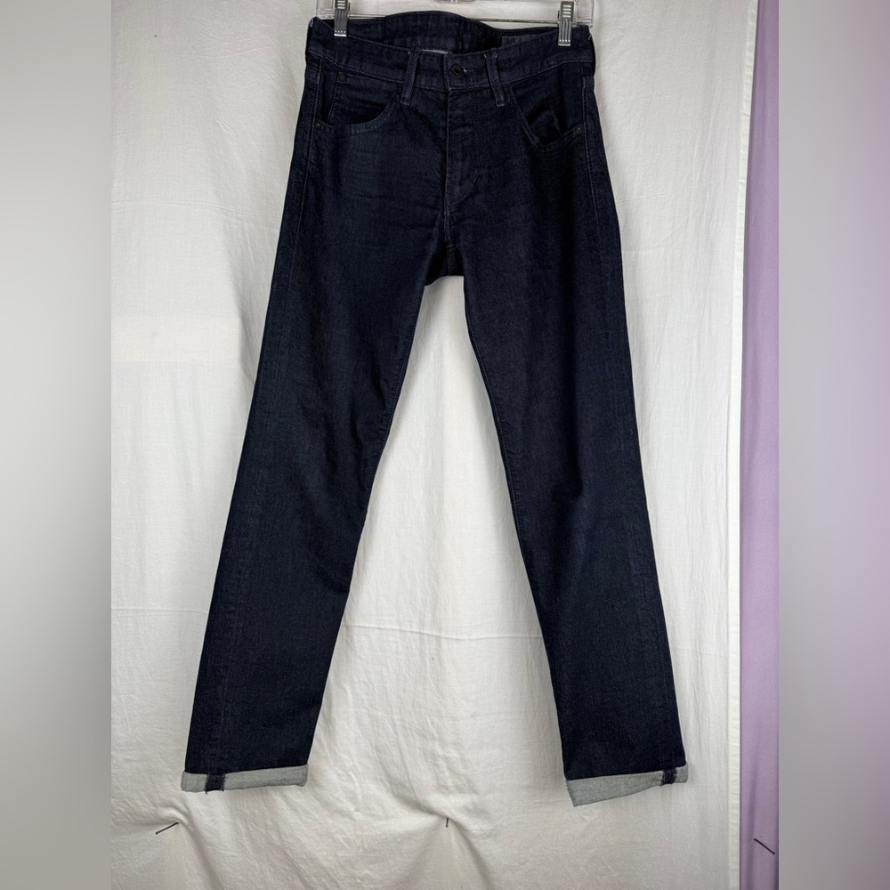 Bonobos Men's Dark Blue Straight Jeans